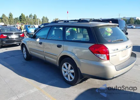 2009 Subaru Outback 2.5I z USA, uszkodzony, nr VIN 4S4BP61C397347967